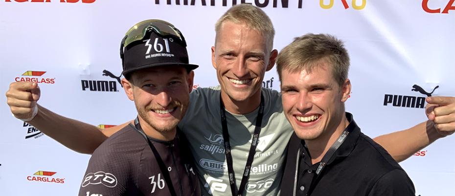 Bild zum Artikel: Tobias Drachler triumphiert beim Carglass® Köln Triathlon