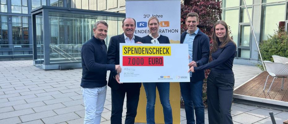 Bild zum Artikel: 7.000 Euro Spende – Vielen Dank!