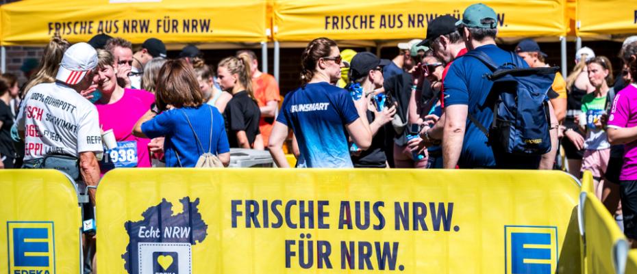 Bild zum Artikel: EDEKA bringt regionale Vielfalt ins Ziel des Köln Triathlon